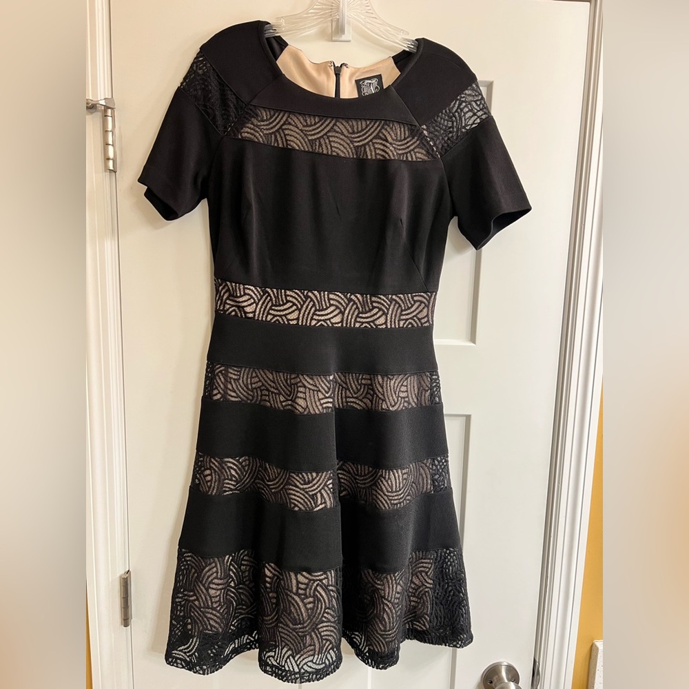 Jax Elegant Black Lace‎ Dress